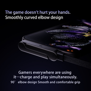 Cable de Datos TKT 2026 USB-C a Tipo-C con Soporte Invisible para Teléfono para <span class=keywords><strong>iPhone</strong></span> 17 Pro Max, Carga Rápida 3A, Trenzado Metálico - Product Image 3