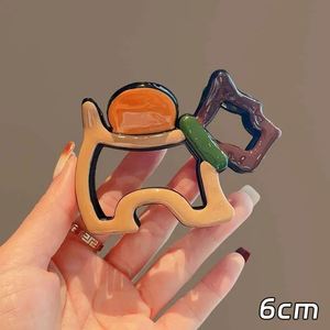 Pinza de Pelo Mediana con Diseño de Tiburón y Dibujos Animados, Estilo Ins, para Mujer, Accesorio para el Cabello, Venta al por Mayor - Product Image 3