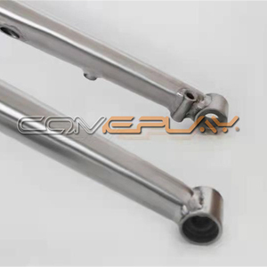 <span class=keywords><strong>Horquilla</strong></span> delantera de titanio COMEPLAY para bicicletas de carretera y montaña 700c, tamaño de <span class=keywords><strong>rueda</strong></span>, freno de disco, montaje de eje pasante - Product Image 2