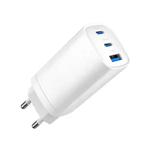 65W High Power Mobile Phone Usb Charging Head Charger 3 Ports Adapters Super Fast Charger