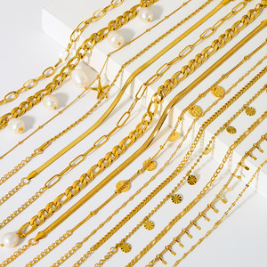 Résistant à la décoloration en acier inoxydable étoile de mer pendentif divers chaîne <span class=keywords><strong>cheville</strong></span> pied <span class=keywords><strong>cheville</strong></span> Bracelets pour femmes chaîne de jambe - Product Image 1