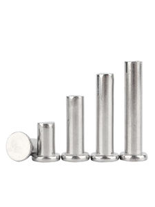 304 <span class=keywords><strong>acier</strong></span> inoxydable tête plate solide M2-M20 main frappé Type capuchon fraisé clou plat capuchon clou pour Hit Type Rivets - Product Image 5