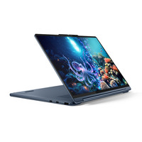 Ordinateur portable pliable 2-en-1 Lenovo YOGA 360 14 Aura AI PC, processeur Core Ultra 7 258V, 32 Go de RAM, 1 To de stockage, écran tactile OLED 2,8K, convertible, Windows 11