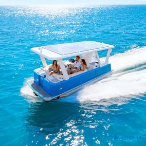 เรือแพหรูหราพร้อมแผงโซลาร์เซลล์สำหรับครอบครัวพักผ่อน - Product Image 4