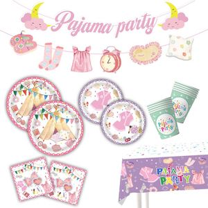 Ensemble de vaisselle jetable élégante sur le thème de la fête d'anniversaire et du mariage, gobelets, assiettes en papier - Product Image 3