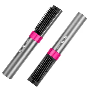 New Hot Selling Cordless Hair Straightener Ionic Hair Brush USB Battery Recharge 4000mah Capacity