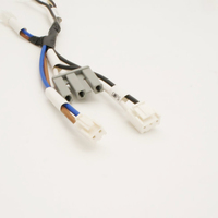 Kabel Harness Peralatan Multi-Branch, Perakitan Kabel Konektor Terminal Campuran dengan Label & Pembungkus Pita untuk Refrigerasi