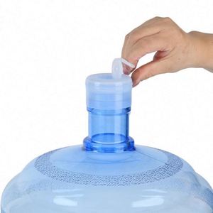 FUXI Professional Suppliers 55MM Food Grade PE Non Spill Cap Pull Ring Ribbed Closure for Cups Custom Logo <b>5ml</b> Capacity Easy - Product Image 6