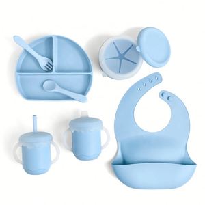 Gobelet à bec souple anti-fuite en silicone sans BPA pour bébé, tasse à eau pour tout-petits et enfants, idéal pour les repas - Product Image 3