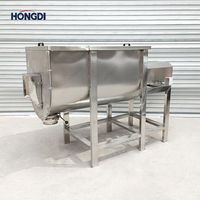 Agitateur mélangeur en acier inoxydable de qualité industrielle avec moteur AC automatique et boîte de vitesses personnalisable pour le mélange de farine et de poudres chimiques