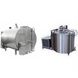 Автоматический резервуар для охлаждения молока из нержавеющей стали с насосом и двигателем для охлаждения 200L 3000L 5000L молока - Product Image 6