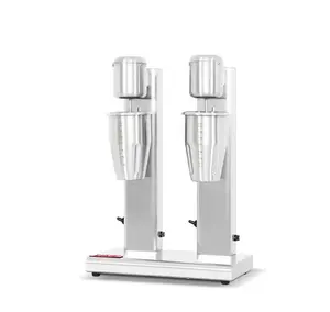 Commercial Double Head Stainless Steel Milkshake Mixer Machine Used for Food Industry for Hotels