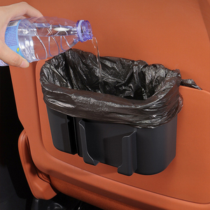 Divided <b>Car</b> <b>Storage</b> Box <b>Seat</b> Back Hanging, Multi Pocket Cup Holder Organizer Durable Safe Universal, Fits <b>for</b> BMW Toyota Honda - Product Image 6