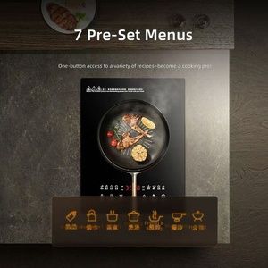 Cuisinière à induction portable à brûleur unique, plaque de <span class=keywords><strong>cuisson</strong></span> électrique intégrée, alimentation <span class=keywords><strong>solaire</strong></span>/par batterie 220V pour usage domestique, friture et fondue - Product Image 5