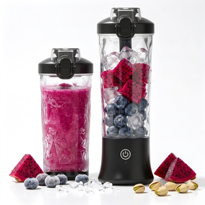 Licuadora Personal Portátil con Materiales <span class=keywords><strong>de</strong></span> Grado Alimenticio para Bebidas Saludables, Smoothies, Batidos <span class=keywords><strong>de</strong></span> Proteínas y Estilo <span class=keywords><strong>de</strong></span> Vida Diario - Product Image 1