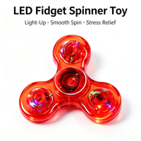 Offre Spéciale : Jouet Portable Lumineux LED en Plastique Transparent pour la Décompression, Fournitures Néon pour Fêtes d'Enfants, Jouets Promotionnels Anti-Stress