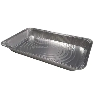 20*13 "6700ml wadah aluminium sekali pakai Foil kotak makan siang panci roti Foil nampan makanan keluar layanan kemasan kue Modelel