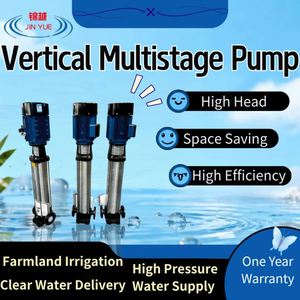 Pompe verticale multi-étages FuQuan CDL à faible cisaillement, zéro pollution, pression stable, 380V, 0,02-1,6MPa, pour eau ultrapure de qualité sanitaire - Product Image 2