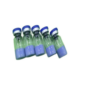 Peptide de cuivre bleu 99% ou plus, tripeptide lyophilisé en poudre dans un flacon en verre, une boîte contient 10 tubes - Product Image 4