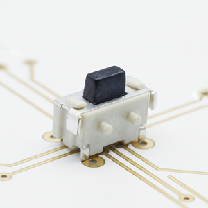 TS24CA EST-1126E 表面贴装式单常闭（1NC）电子轻触开关 侧推式平头 12V 50mA 塑料材质 - Product Image 3