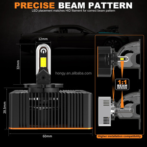 <strong>New</strong> 80W 10000LM Canbus LED Headlight <strong>Kit</strong> D1S D4S <strong>D2S</strong> D3S D5S D8S D Series Bulbs 6500K Replacement for <strong>HID</strong> Conversion - Product Image 6