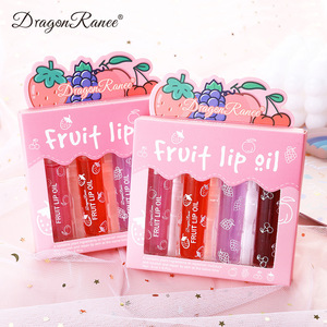 TEAYASON 4 pcs/set Rolling Ball Lip Oil Incoloro y transparente Hidratante Líquido Rehidratación Bola Boca Aceite Anti-secado - Product Image 2