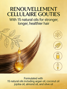 Rosmarin-Haarpflege Ätherisches Öl zur Nährung der Kopfhaut, Reparatur von Geschädigtem Haar und Stärkung der Haarwurzeln - Product Image 2