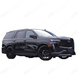 2020 עבור הסלמה cadillac האפס ערכות גוף חזית צד ספוילר אחורי עם דוושה חשמלית הרכבה ספוילר כנף מכונית bumpers - Product Image 6