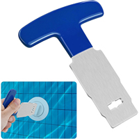 Herramienta de Alta Calidad para Extraer Tapones de Piscina, con Mango Ergonómico