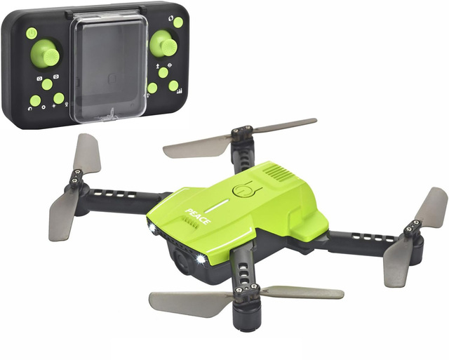 DWI Dowellin 4CH Mini Pocket RC Quadcopter One Key Return Nano Drone for Children