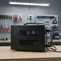 Stabilisateur de tension automatique monophasé personnalisé TND5 3KVA 140V à 260V avec moteur servo, écran LCD, certifié CE, pour usage domestique