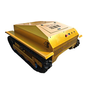 MDE entièrement automatique tout-terrain tondeuse à gazon <span class=keywords><strong>Robot</strong></span> automoteur multifonctionnel chenille télécommande 4 temps sans fil pour le bricolage - Product Image 2