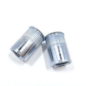 Tuerca de remache <span class=keywords><strong>MS</strong></span> Acero al carbono Cabeza pequeña galvanizada Nutsert Rivnut - Product Image 2