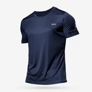 2023 yeni şartları hızlı kuru ter erkekler sıkıştırma spor koşu t shirt tops