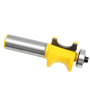 Mũi Dao Phay <span class=keywords><strong>Bullnose</strong></span> Mũi Dao Phay Đính Hạt Nửa Vòng Có Hướng Dẫn Đúc Khuôn Mặt Trục 1/2 Cho Chế Biến Gỗ - Product Image 6