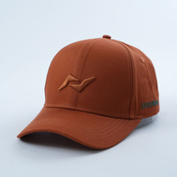 Casquette de baseball structurée à 6 panneaux Taille personnalisée et broderie personnalisée Logo Casquettes de baseball de sport unisexes en coton à bord incurvé