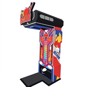 Machine de jeu d'arcade Punch and Kick Boxer en fibre de verre, version anglaise, pour centres de divertissement - Product Image 1