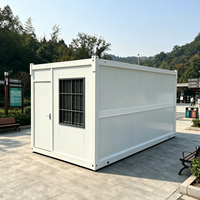 Bureau de chantier pliable X, dortoir modulaire préfabriqué pour camp de travailleurs, hébergement temporaire, bâtiment de bureaux, salle de bain