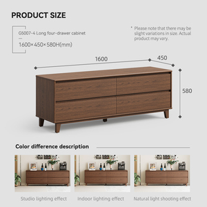 Ensemble de meubles de <span class=keywords><strong>chambre</strong></span> à coucher de style américain moderne, ensemble de <span class=keywords><strong>chambre</strong></span> à coucher, <span class=keywords><strong>commode</strong></span> en <span class=keywords><strong>bois</strong></span> <span class=keywords><strong>massif</strong></span>, chêne, 4 tiroirs, commodes en <span class=keywords><strong>bois</strong></span> - Product Image 4