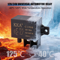 Nouveau contacteur DC KKA 150A, relais haute puissance 12V 24V 450V SPST-NO en plastique pour la modernisation/amélioration des systèmes de stockage d'énergie solaire EV ESS