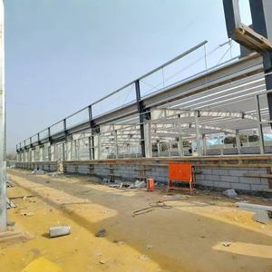 Kết cấu thép công nghiệp cường độ cao đúc sẵn tòa nhà xưởng di động cho nhà máy KHÁCH SẠN CĂN HỘ kho sử dụng - Product Image 4