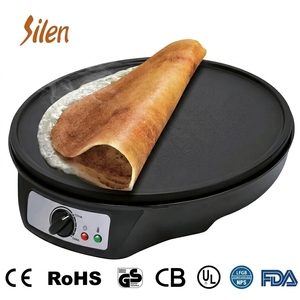 Machine à crêpes électrique à revêtement antiadhésif, très vendue, pour usage domestique - Product Image 3