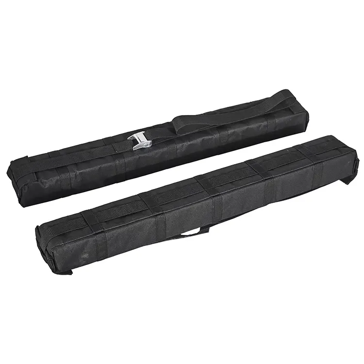 Barres de toit de voiture souples universelles de haute qualité Sangles réglables personnalisées en usine avec plaquettes de toit antidérapantes pour planche de surf Kayak