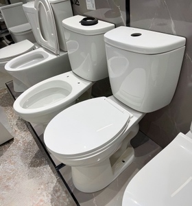 Inodoro Bidé de Una Pieza de Cerámica con Doble Descarga, S-trap, Ahorro de Agua, Sanitario Moderno para Baño, WC para Uso en Hoteles y Hospitales - Product Image 6