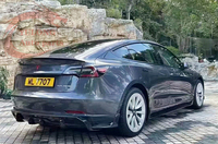 Vente directe d'usine, kit carrosserie RZ Style en fibre de carbone, lèvre avant, jupe latérale, diffuseur arrière pour Tesla Model 3