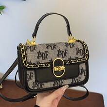 Bolso <span class=keywords><strong>de</strong></span> Hombro <span class=keywords><strong>de</strong></span> Lujo para <span class=keywords><strong>Mujer</strong></span>, <span class=keywords><strong>de</strong></span> <span class=keywords><strong>Marca</strong></span> Famosa, Diseño <span class=keywords><strong>de</strong></span> Sillín, con Detalle <span class=keywords><strong>de</strong></span> Brida, Bicolor, Bandolera, con Letras, Portátil, para Transmisiones en Vivo - Product Image 3