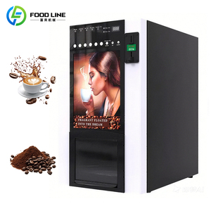 Distributeur automatique de café, thé et milk-shakes trois-en-un, unité commerciale en libre-service - Product Image 2