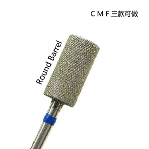 Fraise à ongles électrique à barillet plat, diamantée, pour nettoyage des cuticules et fraisage croisé, accessoire de manucure - Product Image 5