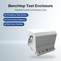Kotak Perisai RF Pneumatik Benchtop, Kotak Uji RF Buka-Tutup Otomatis untuk Pengujian OTA EMC Modul Bluetooth WiFi 5G