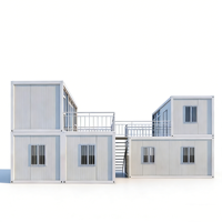 Maison préfabriquée personnalisable en conteneur |   Bâtiment modulaire ignifuge et résistant aux tremblements de terre